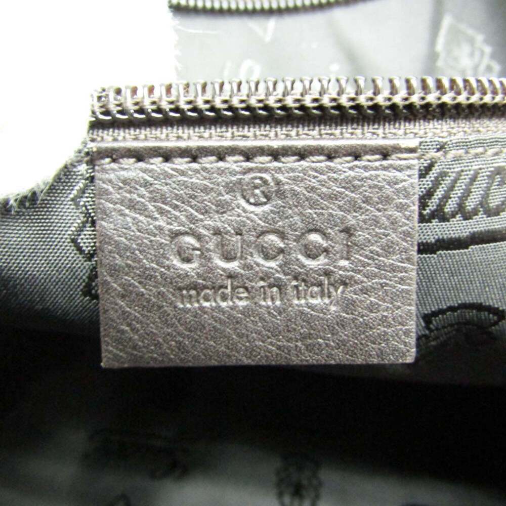GUCCI Brown Leather Boston Bag - Picture 13 of 15